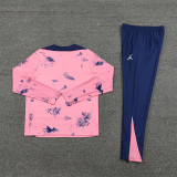 Kids PSG x Jordan Training Suit Pink 2024/25