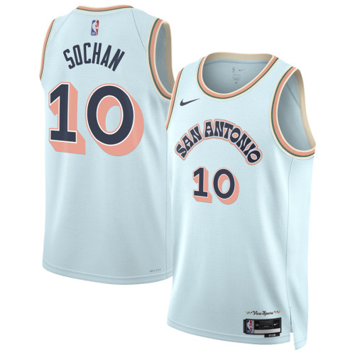 Mens San Antonio Spurs Nike Teal 2025 Swingman Jersey - City Edition