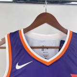 23-24 SUNS BOOKER #1 Purple Top Quality Hot Pressing NBA Jersey