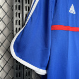 2000-2001 France Home Retro Soccer Jersey
