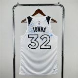 Mens Minnesota Timberwolves Nike White 2025 Swingman Jersey - City Edition