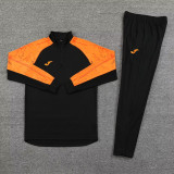 2024 JOM Black Half Pull Tracksuit