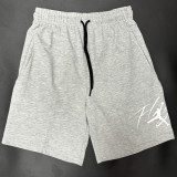 M16 Jordan Grey Pure Cotton Fabric Casual Short Pants