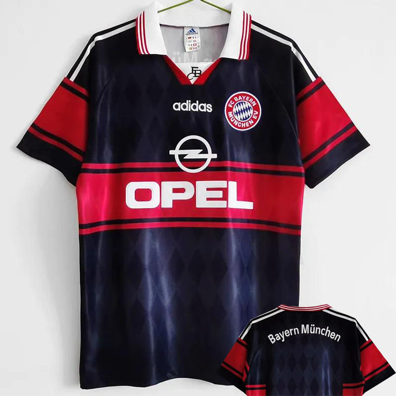 1997-1999 Bayern Home Retro Soccer Jersey