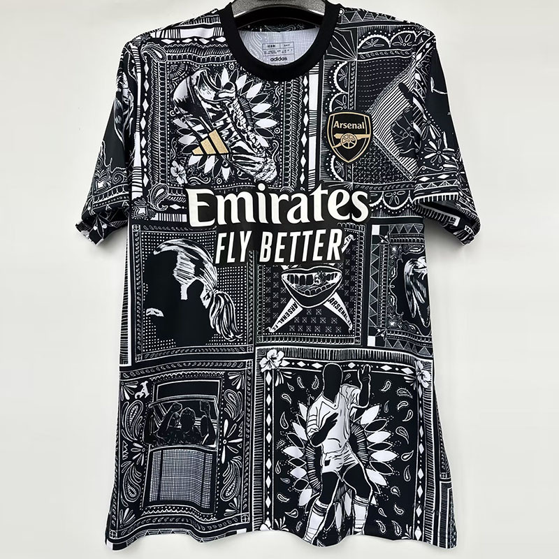 23-24 ARS Black Special Edition Fans Training Shirts