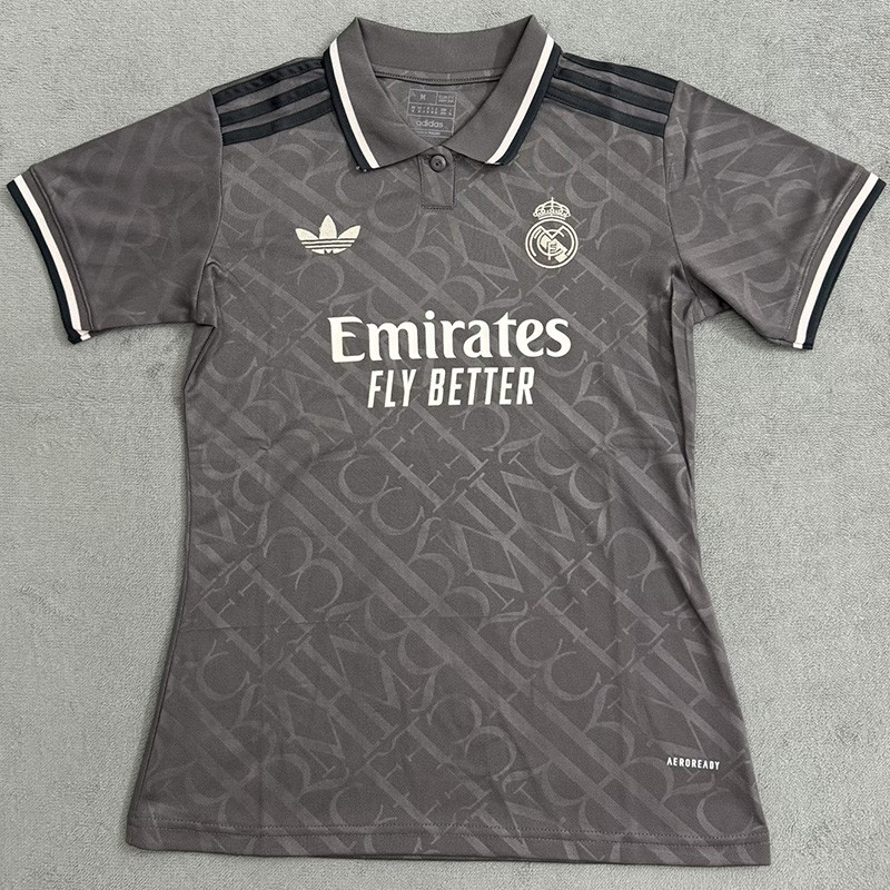 24-25 Real Madrid Away  Third Women Soccer Jersey