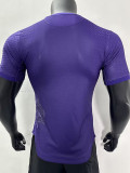 23-24  Real Madrid Y-3 Purple Player Version Soccer Jersey