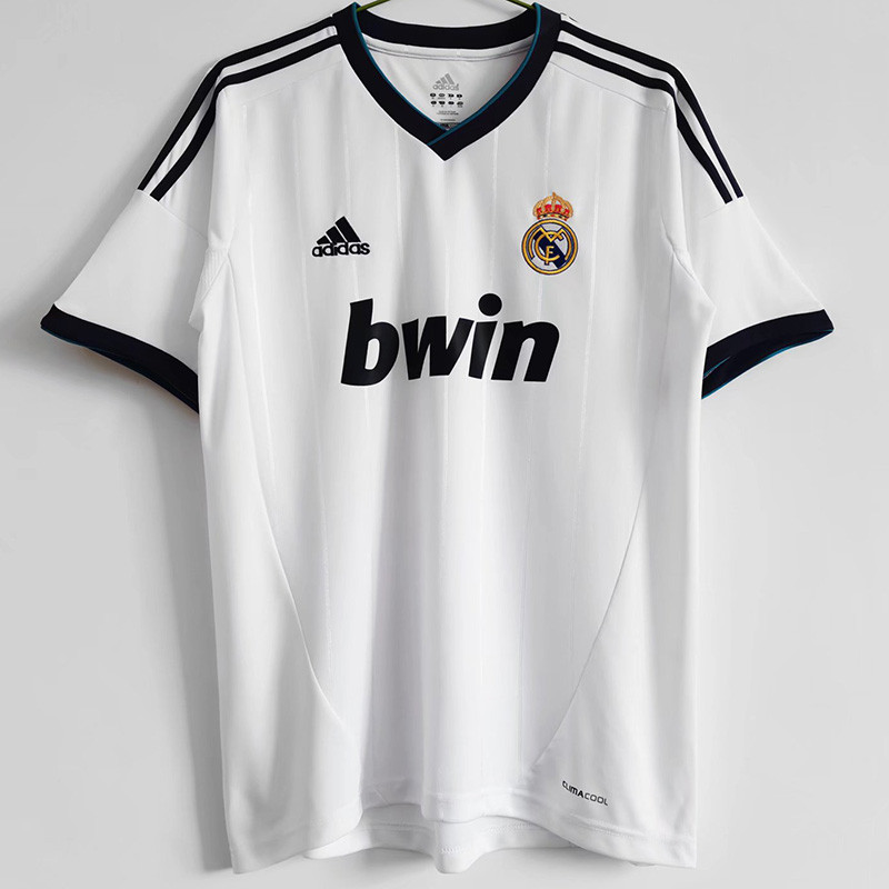 2012-2013  Real Madrid Home Retro Soccer Jersey