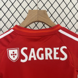 24-25 Benfica Home Kids Soccer Jersey