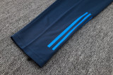 24-25 AD Royal Blue Half Pull Tracksuit