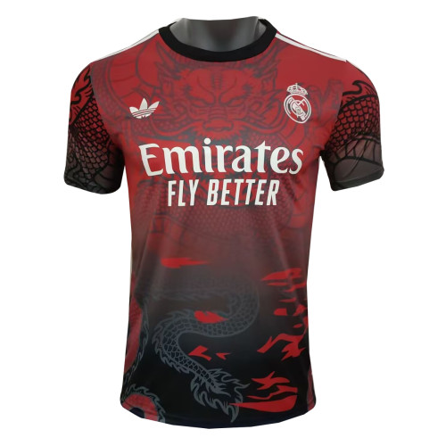 Mens Real Madrid Special Edition Red Dragon Jersey 2024/25