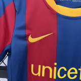 2010-2011  Barcelona  Home Kids Retro Soccer Jersey