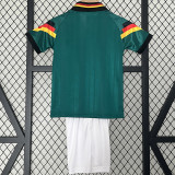 1992 Germany Away Kids Retro Soccer Jersey