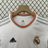 2013-2014  Real Madrid  Home Kids Retro Soccer Jersey