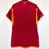 23-24 Roma Home Fans Soccer Jersey (Print RI..SE. )