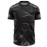 24-25 Palestina FC Black Grey Special EditionTraining shirts