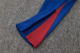 Mens Barcelona Jacket + Pants Training Suit Blue 2024/25