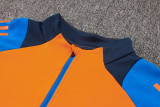 24-25 JUV Orange Half Pull Tracksuit