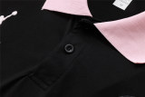 Mens PSG x Jordan Polo Shirt Black 2024/25