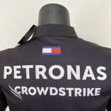 2023 F1 Mercedes Black Polo Racing Suit
