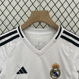 24-25 Real Madrid Home Kids Soccer Jersey