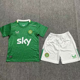 24-25 Ireland Home Kids Soccer Jersey