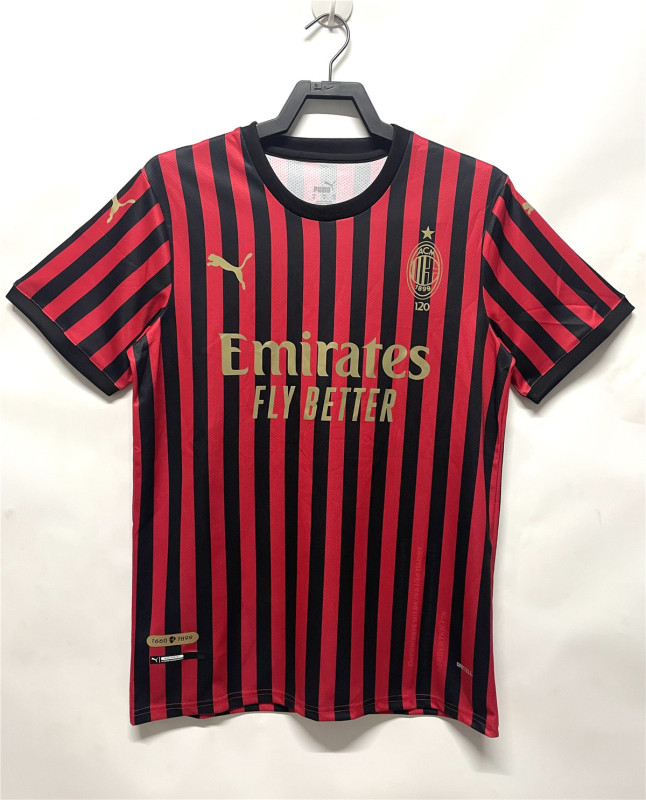 Mens AC Milan Retro 1899-2019 120th Anniversary