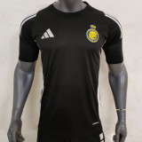 24-25 AL-Nassr Black Training shirts