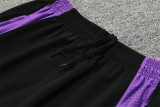 Mens Real Madrid Training Suit Black - Purple 2024/25