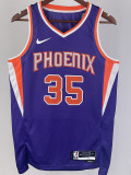 22-23 SUNS DURANT #35 Purple Top Quality Hot Pressing NBA Jersey