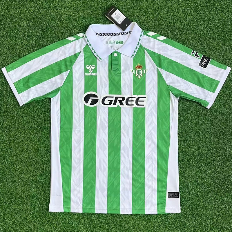 24-25 Real Betis Home Fans Soccer Jersey