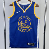 22-23 WARRIORS PAYTON II #0 Blue Top Quality Hot Pressing NBA Jersey