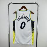 Mens Indiana Pacers Nike White 2024/25 Swingman Jersey - City Edition