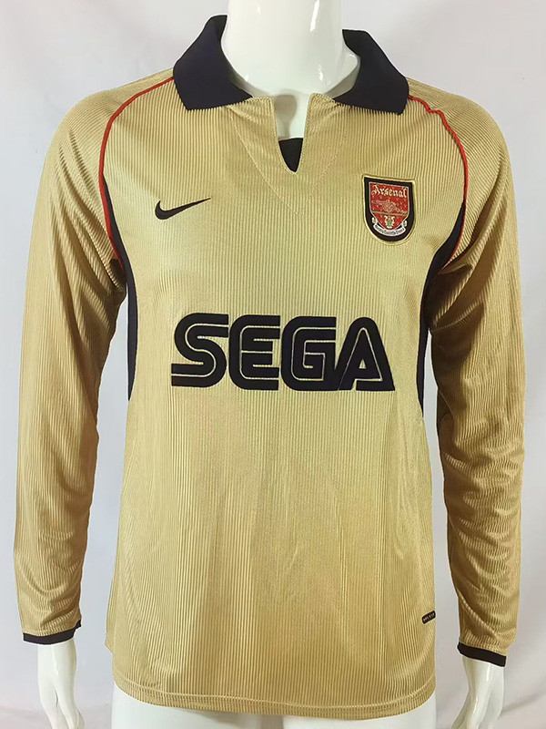 2001-2002 ARS Away Long Sleeve Retro Soccer Jersey