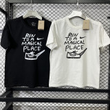 T211 NK White High Quality Casual T-Shirt