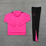 Mens Chelsea Hoodie Sweatshirt + Pants Training Suit Pink 2024/25