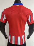 24-25  Atletico Madrid Home Player Version Soccer Jersey