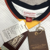 2009-10 WARRIORS CURRY #30 White Retro Top Quality Hot Pressing NBA Jersey