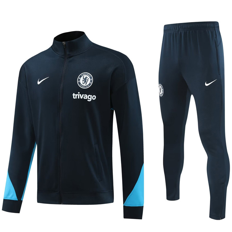 24-25 CHE Royal blue Jacket Tracksuit