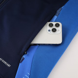 2024 AD Royal Blue Jacket Tracksuit #AJ18