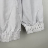 23-24  Real Madrid   White Black Windbreaker