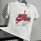 T249 Jordan White High Quality Casual T-Shirt
