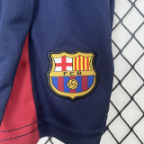 24-25 Barcelona   Home  Kids tracksuit suit