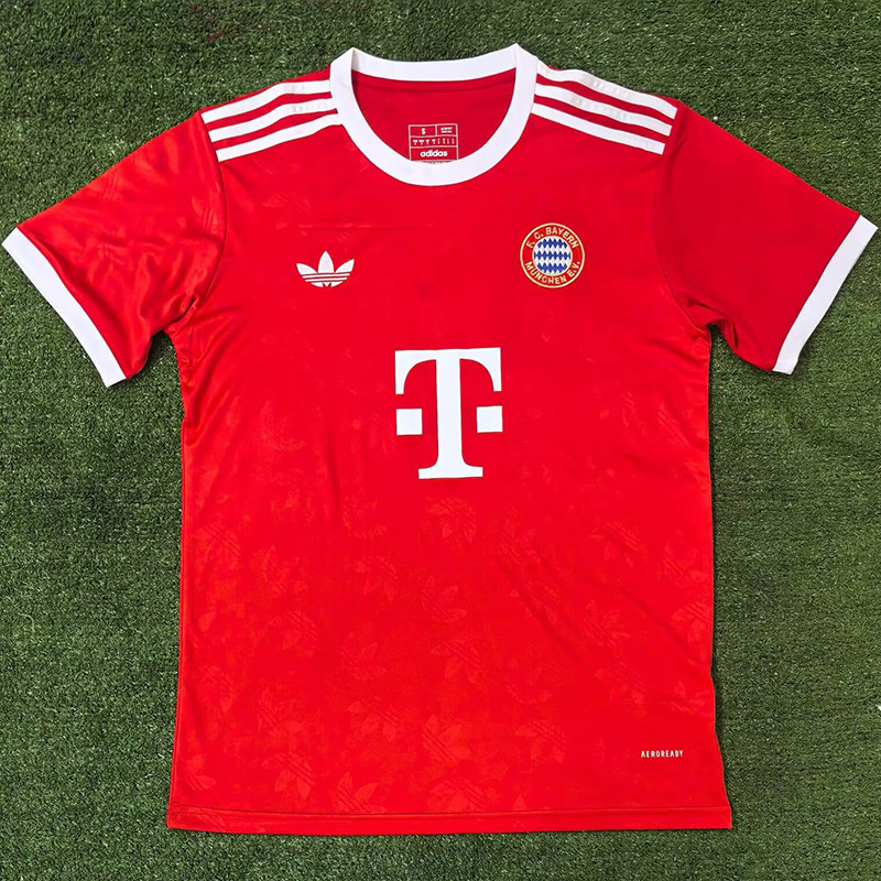 24-25 Bayern Red Casual style Fans Training shirts