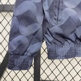 2024  Real Madrid White & Black Double Sided Windbreaker