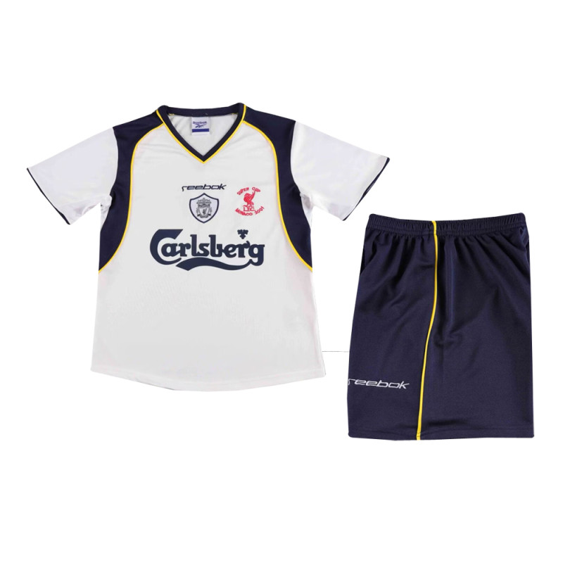 Kids Retro LIV Away Jersey 2001/02