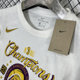 T214 Lakers White High Quality Casual T-Shirt