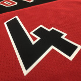 22-23 Raptors BARNES #4 Red Top Quality Hot Pressing NBA Jersey