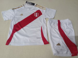 24-25 Peru Home Kids Soccer Jersey