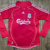 2006-2008 LIV Home Long Sleeve Retro Soccer Jersey